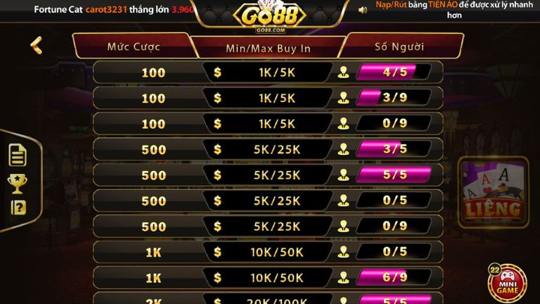 Hướng dẫn tham gia Liêng online tại Go88 Hướng dẫn tham gia Liêng online tại Go88